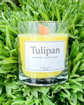 Kvetinová sójová sviečka Tulipán 175g