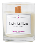 Parfémová sójová sviečka Lady Million 175g