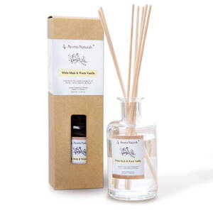 Aroma Naturals difuzér WHITE MUSK & WARM VANILLA 200 ml