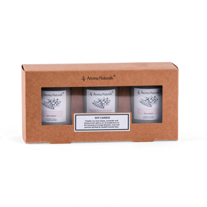 Aroma Naturals sójová  sviečka SweetPea&Jasmine 52g x 3