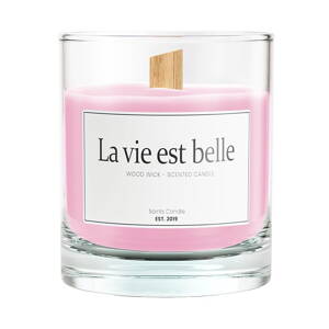 Parfémová sójová sviečka La Vie Est Belle 175g