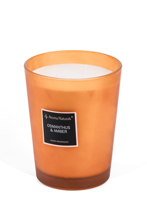 Aroma Naturals sójová  sviečka Osmanthus&Amber 900 g
