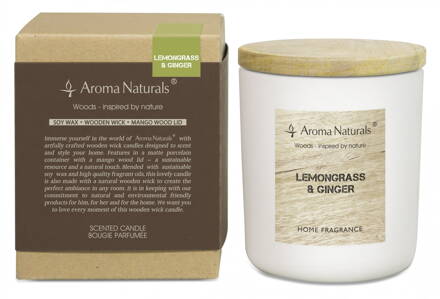 Aroma Naturals sójová svíčka Lemongrass&Ginger 190 g