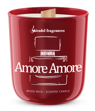 Parfémová sójová sviečka Amore Amore 175g