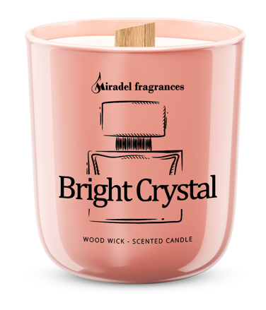 Parfémová sójová sviečka Bright Crystal 175g